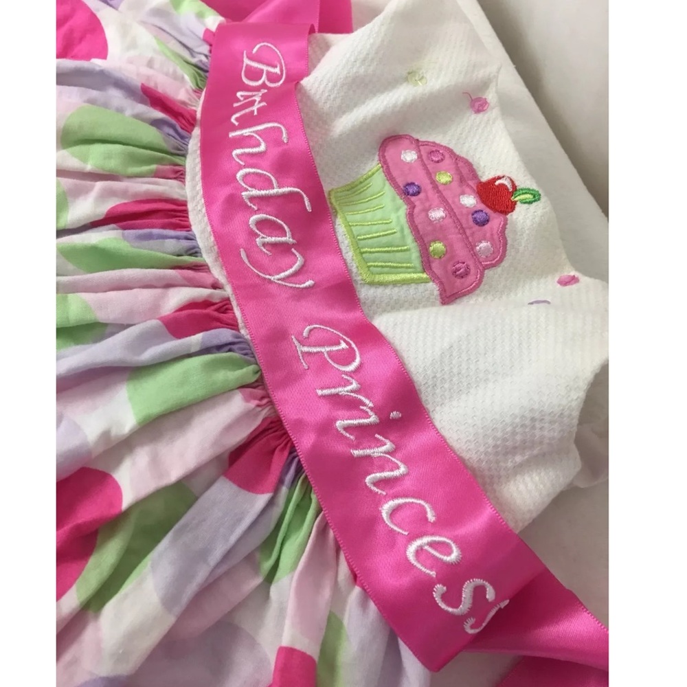 SOLD SOLD Bonnie Baby Birthday Dress - Picture 2 of 6